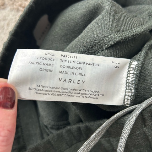 Varley doubled soft slim cuff pant - Picture 7 of 8